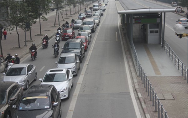 Buýt nhanh BRT Hà Nội và các nước ảnh 1
