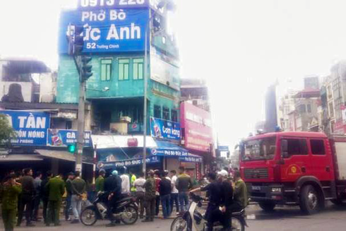 Hà Nội: Cháy quán cơm bình dân, một người bị bỏng nặng ảnh 2