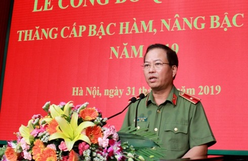 Hơn 6.500 CBCS CATP Hà Nội được thăng cấp bậc hàm, nâng lương năm 2019 ảnh 4