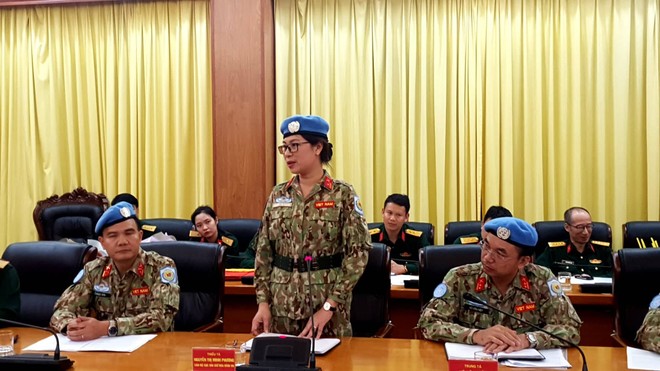 Việt Nam tiếp tục cử sĩ quan tham gia lực lượng Gìn giữ hòa bình của Liên hợp quốc ảnh 2