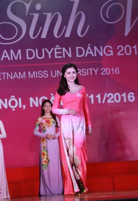 10 thí sinh miền Bắc vào vòng Chung kết "Nữ sinh viên Việt Nam duyên dáng 2016" ảnh 2