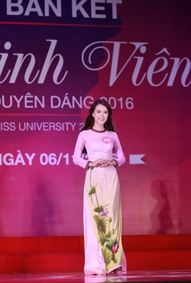 10 thí sinh miền Bắc vào vòng Chung kết "Nữ sinh viên Việt Nam duyên dáng 2016" ảnh 3