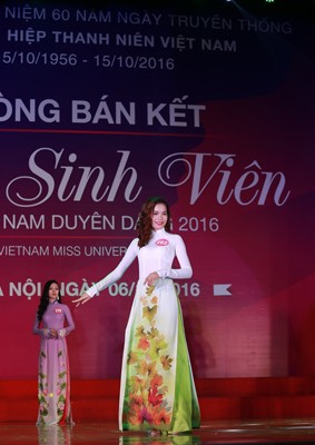 10 thí sinh miền Bắc vào vòng Chung kết "Nữ sinh viên Việt Nam duyên dáng 2016" ảnh 5