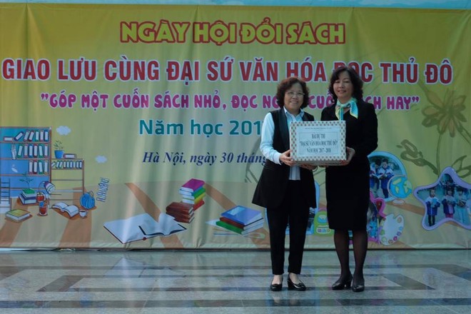 Hơn 12.000 em nhỏ Hà Nội tham dự "Đại sứ văn hóa đọc Thủ đô" ảnh 2