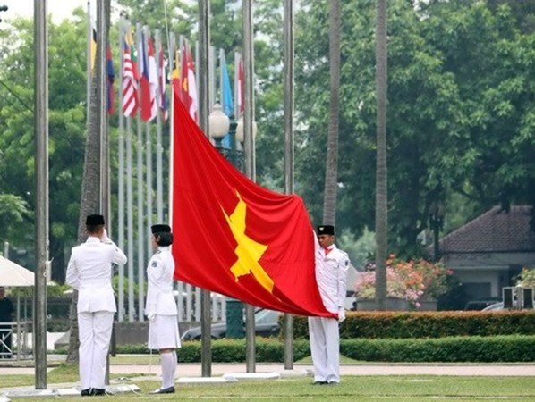 Chiều nay 2-6, diễn ra Lễ thượng cờ đoàn Việt Nam ở SEA Games 28 ảnh 1