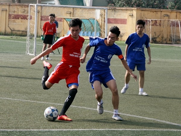 Kết quả vòng 1/16 giải bóng đá học sinh THPT Hà Nội 2015 ảnh 2
