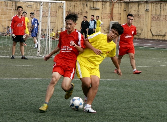Kết quả vòng 1/16 giải bóng đá học sinh THPT Hà Nội 2015 ảnh 1