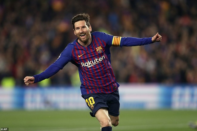 Messi ghi bàn đầu tiên ở vòng tứ kết cúp C1 sau 6 năm