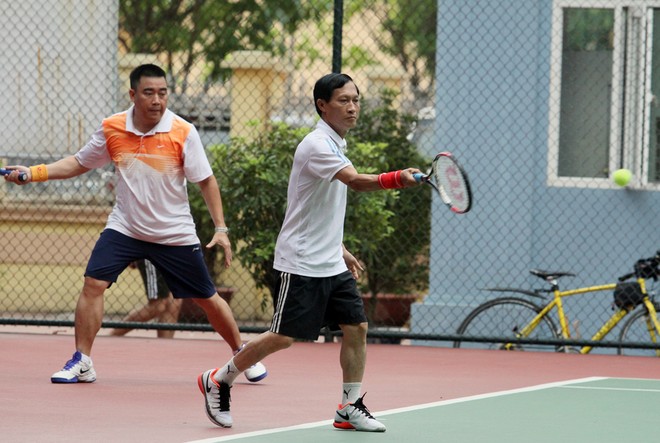 Khai mạc giải quần vợt Phòng An ninh chính trị nội bộ