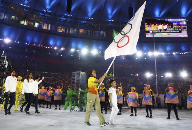 Video, hình ảnh ấn tượng tại Lễ khai mạc Olympic Rio 2016 ảnh 7