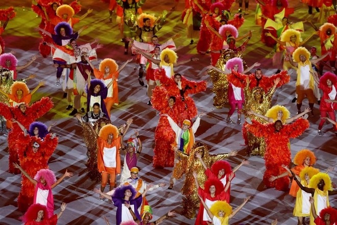 Video, hình ảnh ấn tượng tại Lễ khai mạc Olympic Rio 2016 ảnh 1
