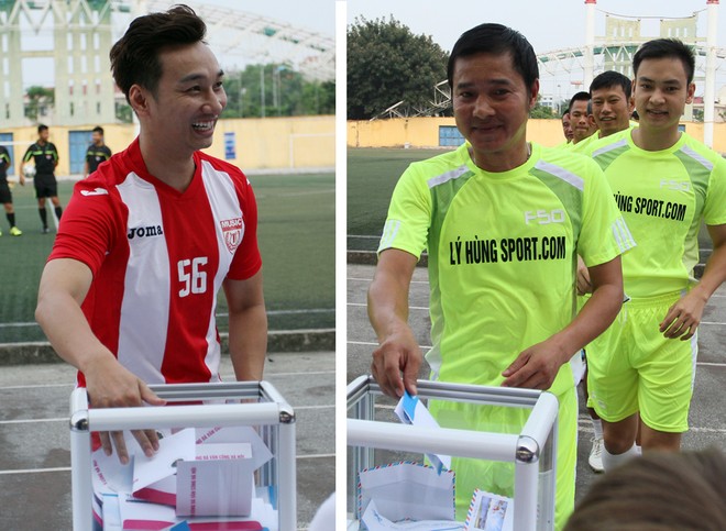 Bằng Kiều "đối đầu" Hồng Sơn trong trận đấu bóng đá từ thiện đầy ý nghĩa ảnh 13