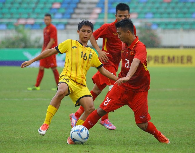 U18 Việt Nam đè bẹp Brunei 8-1 trong trận thủy chiến tại giải Đông Nam Á ảnh 1