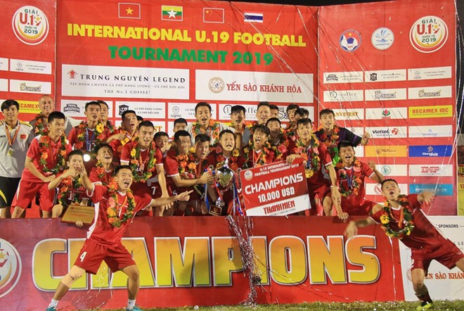 Đánh bại Thái Lan, U19 Việt Nam vô địch giải quốc tế trên sân nhà ảnh 2