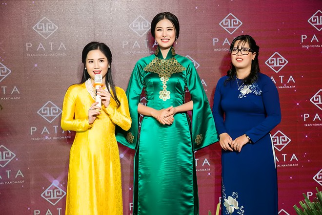 Hoa hậu Ngọc Hân mặc áo dài lấy cảm hứng từ nhân vật Thánh mẫu ảnh 5