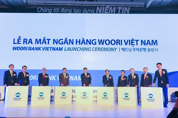 Ngân hàng Woori Việt Nam ra mắt tại Hà Nội ảnh 1