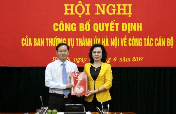 Giám đốc Sở KH-ĐT Nguyễn Văn Tứ làm Chánh Văn phòng Thành ủy Hà Nội ảnh 1