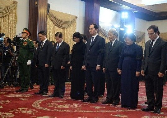 Trực tiếp: Lễ viếng nguyên Thủ tướng Phan Văn Khải ảnh 6