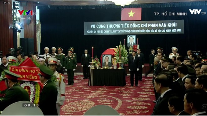 Trực tiếp: Lễ viếng nguyên Thủ tướng Phan Văn Khải ảnh 2
