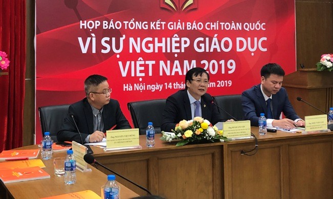 Chung kết cuộc thi Giải Báo chí toàn quốc “Vì Sự nghiệp Giáo dục Việt Nam” năm 2019