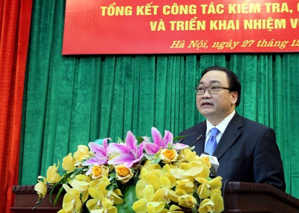 Bí thư Thành ủy Hà Nội: Kiểm tra cốt giúp cán bộ tốt hơn chứ đừng chăm chăm xử phạt ảnh 1