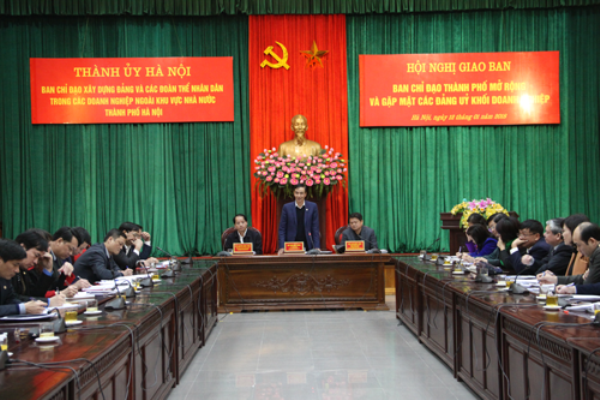 Hà Nội: Không tăng thêm biên chế Đảng ủy khối các doanh nghiệp ảnh 1