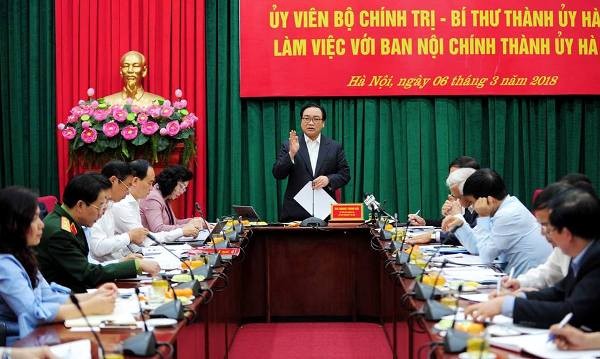 Bí thư Thành ủy Hà Nội: Lựa chọn cán bộ có năng lực, trình độ trực tiếp tiếp xúc với dân ảnh 2