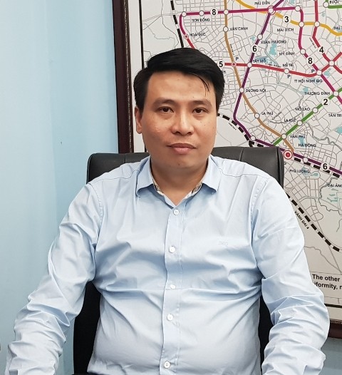 Ông Nguyễn Cao Minh, Trưởng Ban Quản lý ĐSĐT Hà Nội