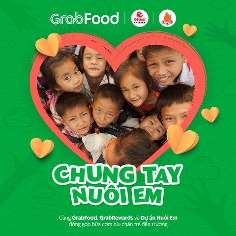 Grab và dự án Nuôi Em mang 117.000 bữa ăn cho trẻ em vùng cao Tây Bắc ảnh 1