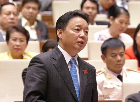 Bộ trưởng Trần Hồng Hà phát biểu giải trình