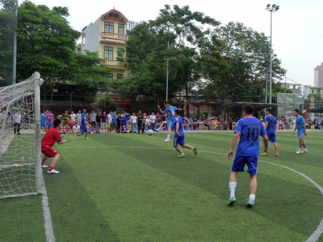 Khai mạc giải bóng đá CAQ Hà Đông năm 2015 ảnh 4