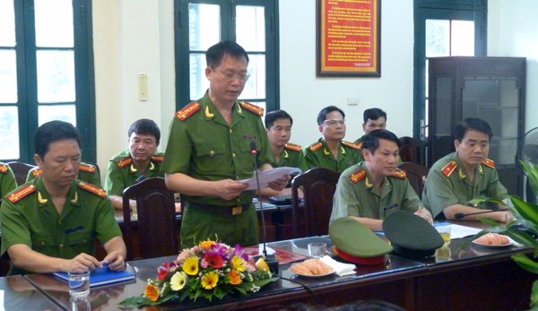 Bí thư Thành ủy Phạm Quang Nghị chúc mừng các đơn vị thuộc Công an Hà Nội ảnh 2