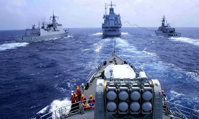 Trung Quốc liên tiếp tập trận với mưu toan dùng sức mạnh quân sự để áp đặt chủ quyền phi pháp trên Biển Đông ảnh 1