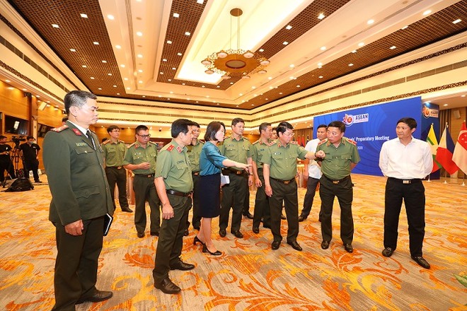 Bảo đảm an toàn mọi mặt công tác an ninh, trật tự, y tế phục vụ Hội nghị Cấp cao ASEAN lần thứ 37 tại Hà Nội ảnh 1
