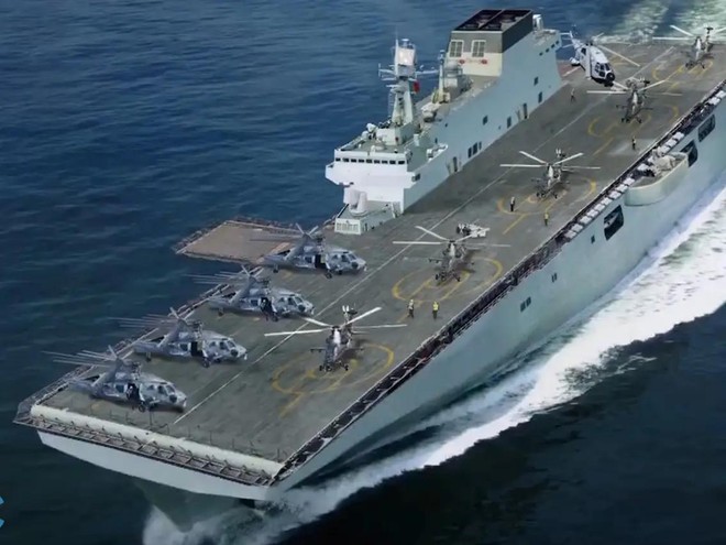 Căng thẳng có thể leo thang từ việc Trung Quốc đưa tàu đổ bộ tấn công mới xuống Biển Đông ảnh 1