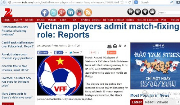 Vụ nhận tiền làm độ của V.Ninh Bình kinh động tới AFC ảnh 1