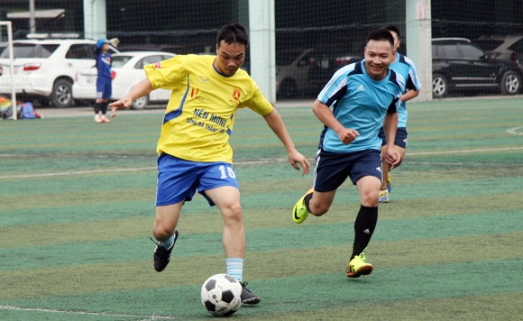 Khai mạc Giải bóng đá Hội khỏe Hội Nhà báo TP Hà Nội 2014 ảnh 7