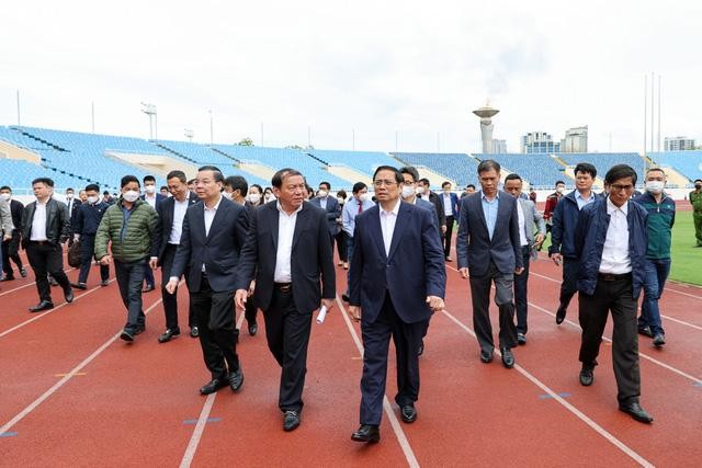 Thủ tướng Phạm Minh Chính động viên đoàn thể thao Việt Nam dự SEA Games 31 ảnh 3