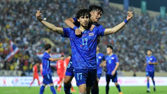 Tiền vệ U23 Thái Lan hạnh phúc khi chọc thủng lưới đội bóng cũ Singapore ảnh 1