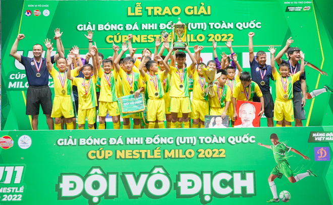 Sông Lam Nghệ An vô địch U11 toàn quốc 2022 ảnh 1