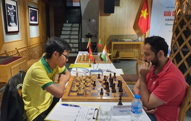 Kỳ thủ Việt Nam thắng lớn giải cờ vua quốc tế tại Hà Nội ảnh 2