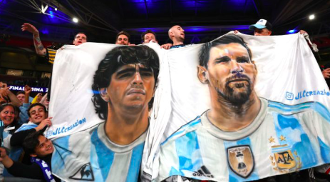 Messi san bằng kỷ lục của Maradona ảnh 1