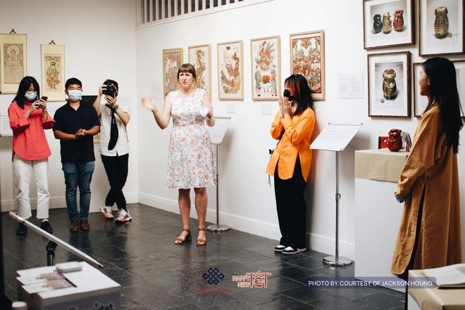 Nhóm cổ phục Vietnam Centre ra mắt triển lãm về Tết xưa tại Australia ảnh 1