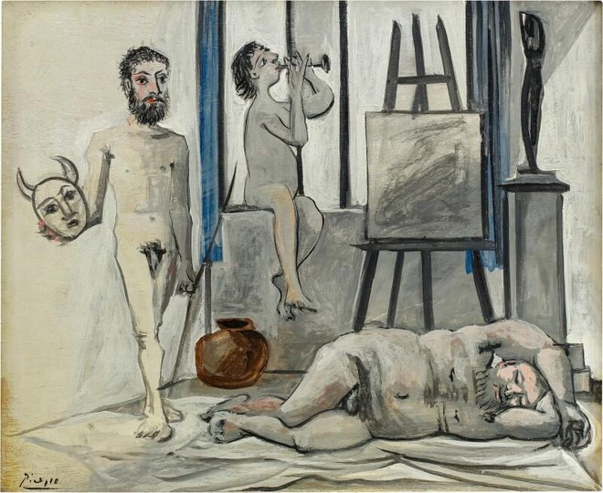 Tranh đàn ông khỏa thân của Picasso có giá hơn 100 tỷ đồng ảnh 1