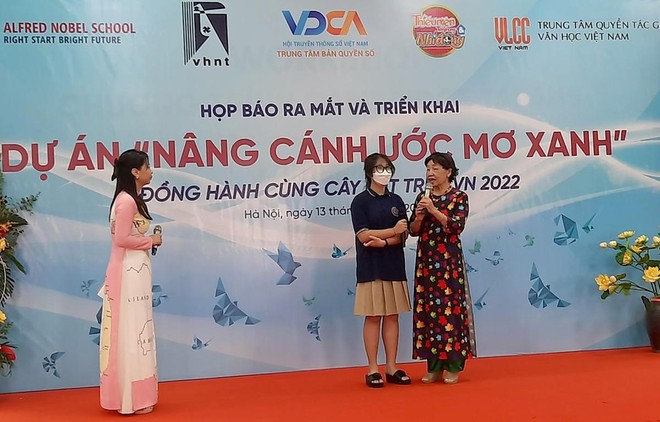 Ra mắt dự án “Nâng cánh ước mơ xanh” đồng hành cùng cây bút trẻ - Việt Nam 2022 ảnh 2