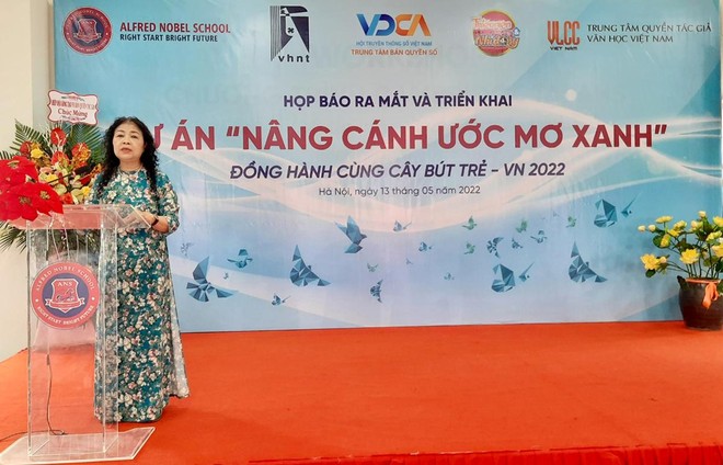Ra mắt dự án “Nâng cánh ước mơ xanh” đồng hành cùng cây bút trẻ - Việt Nam 2022 ảnh 1