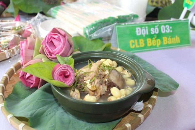  200 món ăn chế biến từ sen xác lập kỷ lục Việt Nam và thế giới ảnh 2