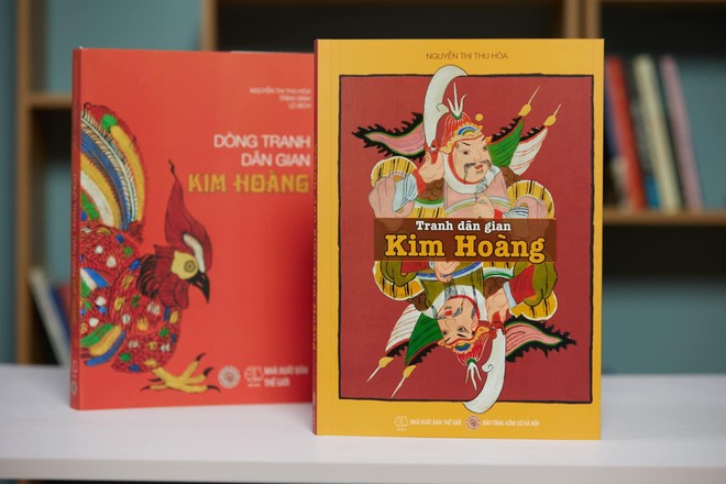 "Tranh dân gian Kim Hoàng" - Cuốn sách về dòng tranh hồi sinh sau 70 năm biến mất ảnh 1
