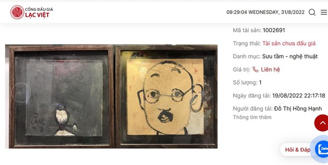Đấu giá trực tuyến 50 tác phẩm nghệ thuật với các chủ đề "Trở về" ảnh 1