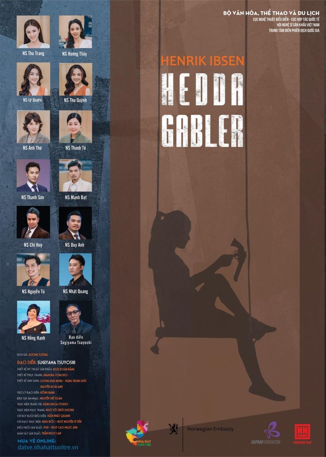 Thanh Sơn, Thu Quỳnh được đạo diễn Nhật Bản mời góp mặt trong vở kịch nói "Hedda Gabler" ảnh 2